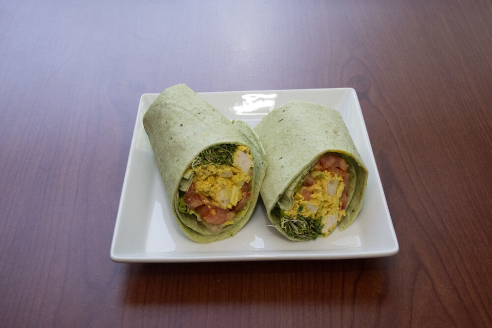 CURRY CHICKEN WRAP